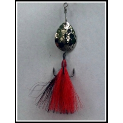 Red with a Black Stripe Designer Tail